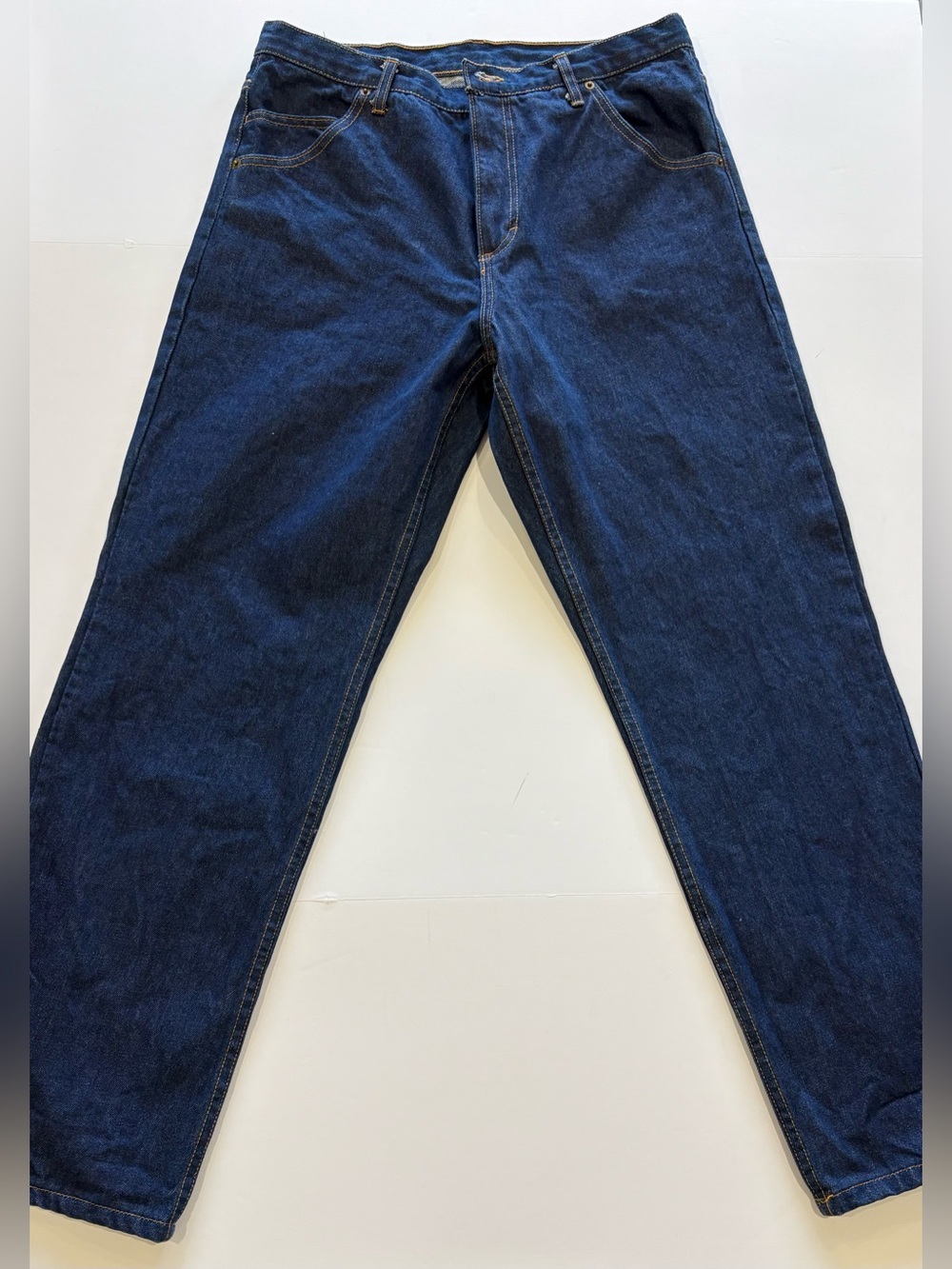 Dearborn Denim Relaxed Fit Jeans Men’s 35x31 Dark Wash USA 100% Cotton